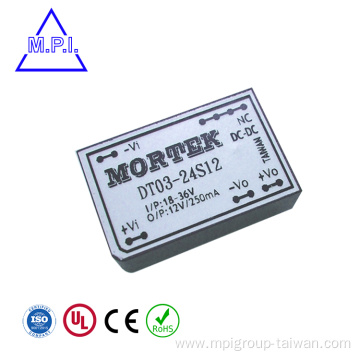 48V to 12V Auto Industry Multi-Output DC/DC Converter